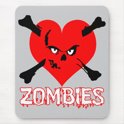 Tapis De Souris Zombies - pavé souris (Devant)