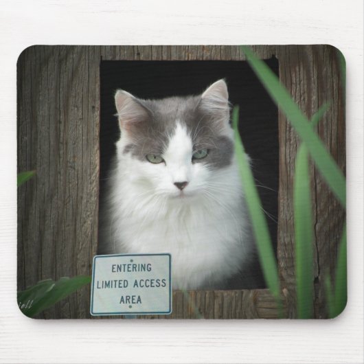 Tapis De Souris Zone d'accès limitée (Devant)