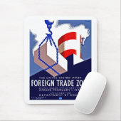 Tapis De Souris Zone de commerce extérieur (Avec souris)