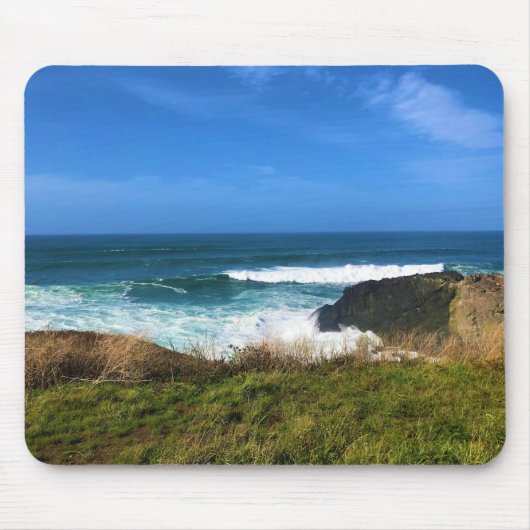 Tapis De Souris Zone naturelle exceptionnelle de Yaquina Head, Ore (Devant)
