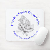 Tapis De Souris ZsaZsa remet le texte de pourpre de W (Avec souris)