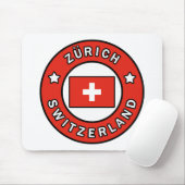 Tapis De Souris Zürich Suisse (Avec souris)