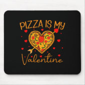 Tapis De Souris Zza Is My Valentine Fast Food Zza Heart Valent  (Devant)