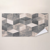 Tapis de tapis et tapis Boho Style ethnique design (Serviette de bain)