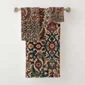 Tapis de tapis persan turc antique (En situation)