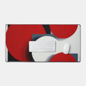 🔷 Tapis de travail abstrait géométrique 🔷 (Clavier et souris)