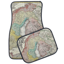 Carte de Vieux Monde de l'Europe du Nord