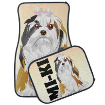 Plancher Matts de voiture de chien de Mik-ki