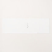 Tapis de Yoga (Dos (Horizontal))