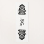 Tapis De Yoga "Ο Λ Ω Ν    " Spartan Warria Mat (Devant)