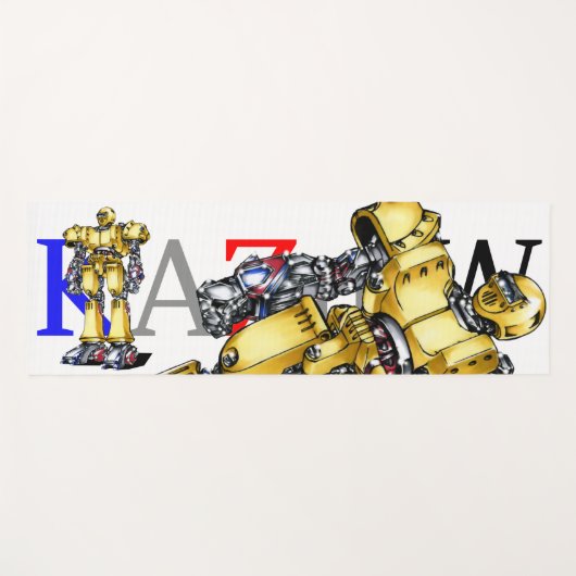 TAPIS DE YOGA 作品番号00015 「特殊用途機」 (Devant (Horizontal))