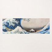 Tapis De Yoga 神奈川沖浪裏, grande vague de 北斎, Hokusai, Ukiyo-e (Dos (Horizontal))