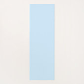 Tapis De Yoga #026 Pale Blue Lily Color Collection (Dos)