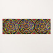 Tapis De Yoga 058 - Mandala Yoga Mat (Dos (Horizontal))