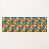 Tapis De Yoga 096 - Motif géant du désert Yoga Mat (Devant (Horizontal))