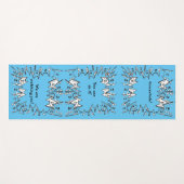 Tapis De Yoga 104 - CATS Yoga Mat (Devant (Horizontal))