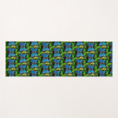 Tapis De Yoga 105 - Mat de yoga papillon morpho (Devant (Horizontal))