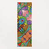 Tapis De Yoga 107 - Art cellulaire Yoga Mat (Devant)