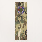 Tapis De Yoga 1re division d'infanterie "Big Red One"  (Devant)