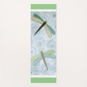 Tapis De Yoga 2 libellules #1 (Devant)