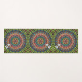 Tapis de Yoga 2 "Phi" (dessin à la main, couleur) (Devant (Horizontal))