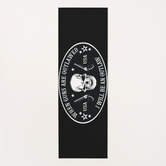 Tapis De Yoga 2e amendement Oreiller (Devant)