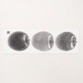 TAPIS DE YOGA 3個のりんご　縦 (Dos (Horizontal))