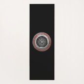 Tapis De Yoga [310] Vegvisir - Viking Silver Magic Runic Compass (Dos)