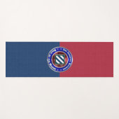 Tapis De Yoga 3e division d'infanterie Rock of the Marne! (Devant (Horizontal))