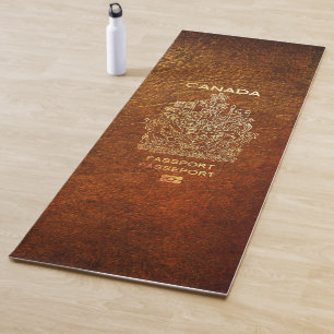 Tapis De Yoga [400] Couverture canadienne du passeport