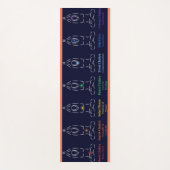 Tapis De Yoga 7 chakras Yoga Mat (Devant)