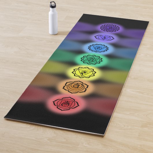 Tapis De Yoga 7 chakras yoga mat (En situation)
