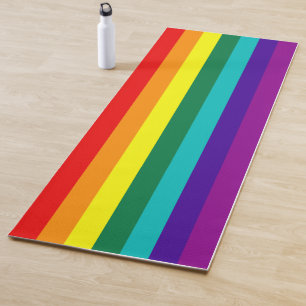 Tapis De Yoga 7 Stripes Rainbow Gay Pride