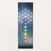 Tapis De Yoga 7 Univers Chakra (Devant)