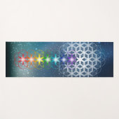 Tapis De Yoga 7 Univers Chakra (Devant (Horizontal))
