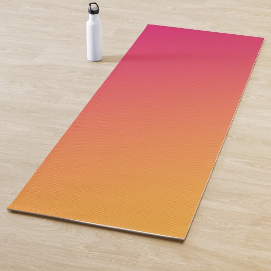 Tapis de yoga à dégradé sanguin couleur