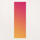 Tapis de yoga à dégradé sanguin couleur (Dos)