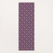 Tapis De Yoga A long, rectangular navy blue yoga mat  (Dos)