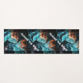 Tapis De Yoga À travers l'espace (Devant (Horizontal))