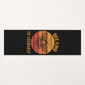 Tapis De Yoga Abeille Gentil Pour Vous Yoga Mat (Devant (Horizontal))