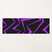 Tapis De Yoga Abstract, bold, vibrant geometric zigzag pattern (Devant (Horizontal))