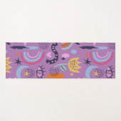 Tapis De Yoga Abstract design -Modern geometric (Devant (Horizontal))