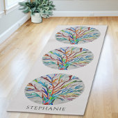 Tapis De Yoga Abstract Personalized
