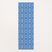 Tapis De Yoga Abstract Symphony in Blue 2 (Devant)