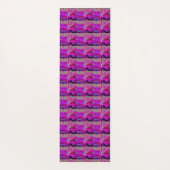 Tapis De Yoga Abstrait (Dos)