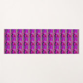 Tapis De Yoga Abstrait (Devant (Horizontal))