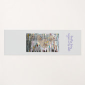 Tapis de yoga abstrait (Devant (Horizontal))