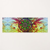 Tapis de yoga abstrait Artsy (Devant (Horizontal))