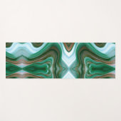 Tapis De Yoga Abstrait coloré (Devant (Horizontal))