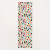 Tapis De Yoga Abstrait Couleur tendance Yoga Exercice Plancher M (Devant)